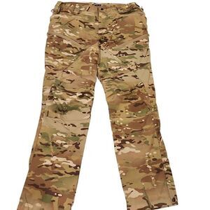 Tactical World Store Camo Outdoor Pants Men's Size 2XL Cargo Deep Zip Pockets Fa